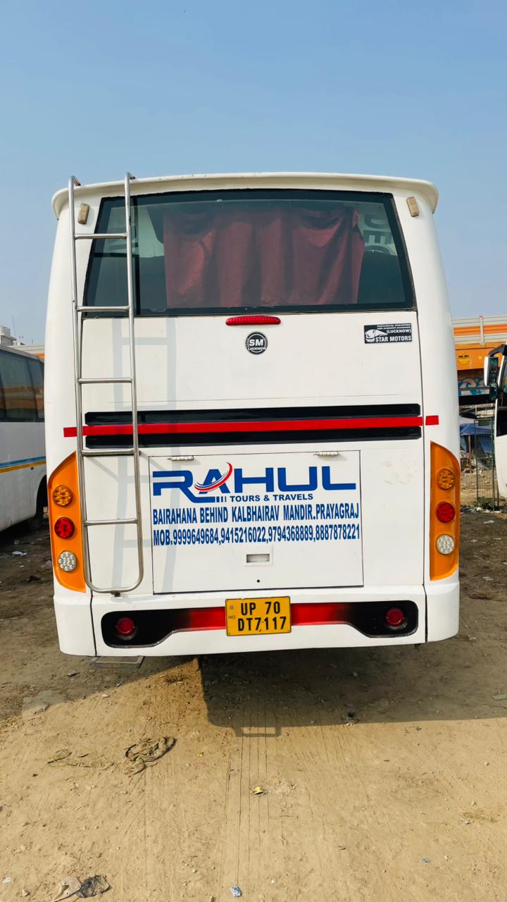 Tata AC Coach 39 Seater Back View