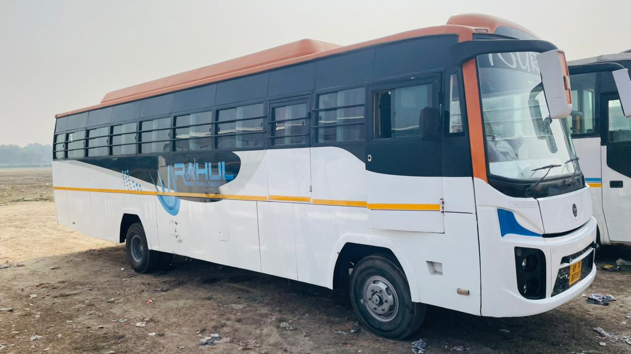 Tata AC Coach 39 Seater Side View