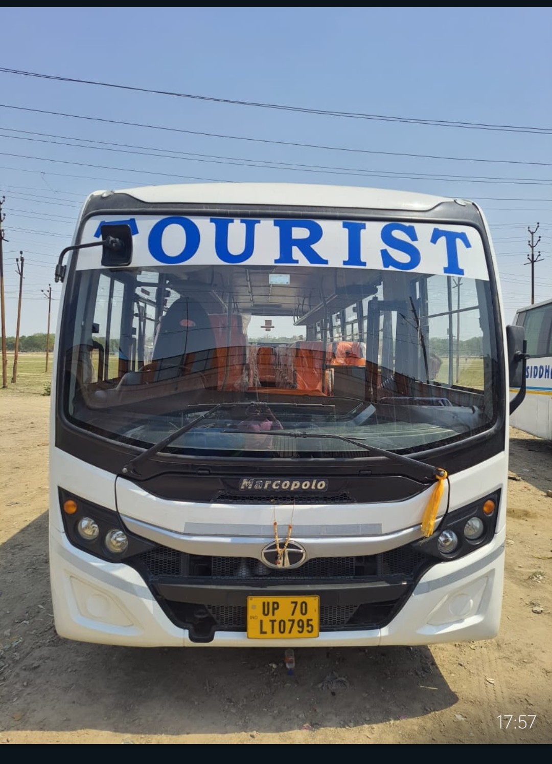 Tata Marcopolo 40 Seater Front View